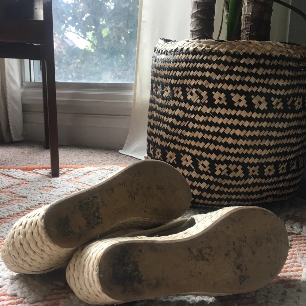 Shellys London Raffia Wedges - Picture 6 of 7